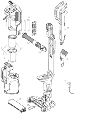 Part Location Diagram of 90602523-04 Black and Decker CHARGER